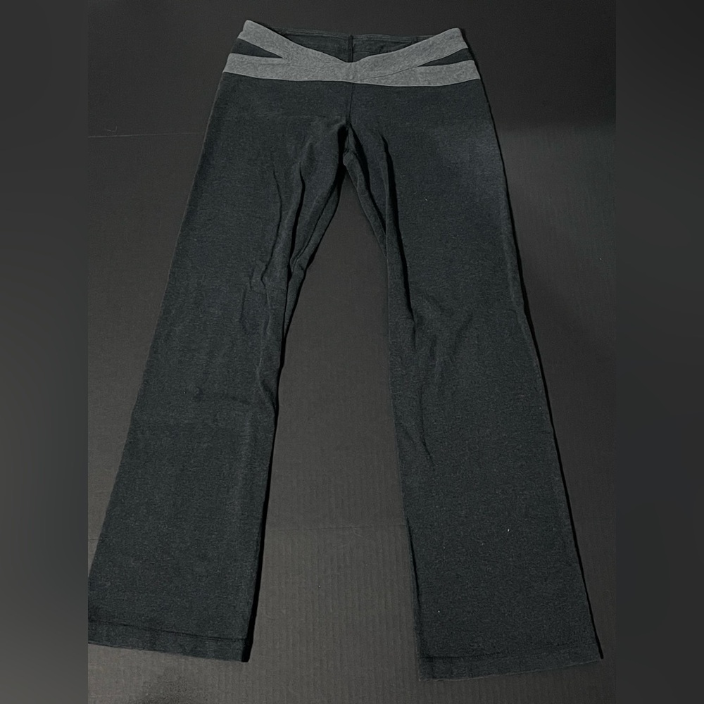 Black and Gray Yoga Pants